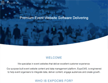 Tablet Screenshot of expocms.com